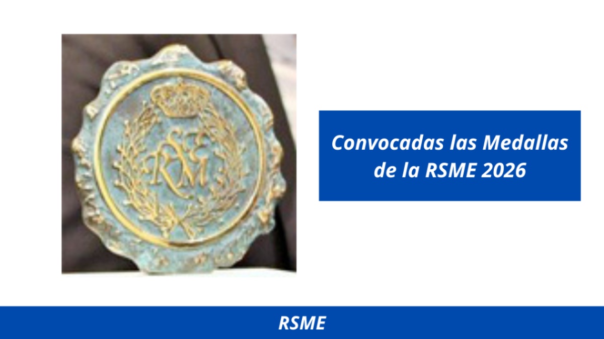 Medallas RSME 2026