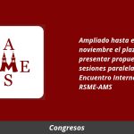 Ampliado hasta el 15 de noviembre el plazo para presentar propuestas de sesiones paralelas del II Encuentro Internacional RSME-AMS